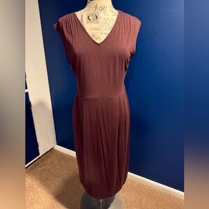 Old Navy plum body con dress